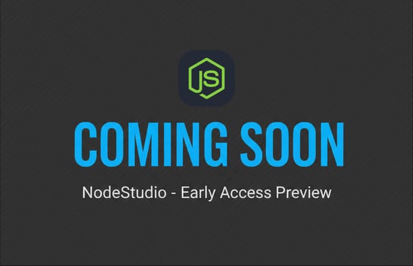 Coming Soon: NodeStudio